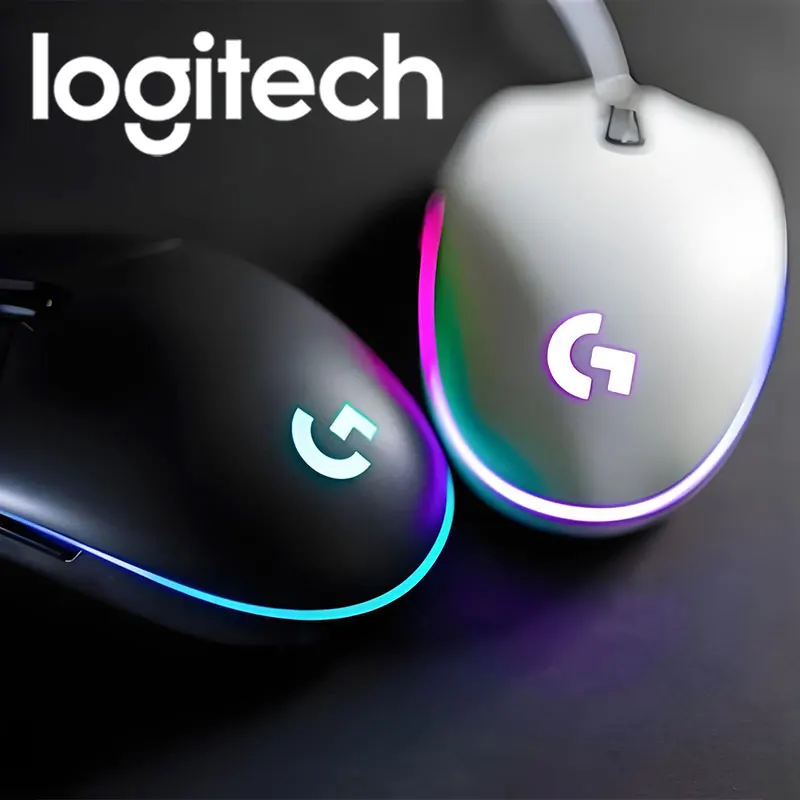 

Logitech G203/G102 Student Party e-sports office commuting butler dual-mode wired silent mouse lightweight and durable