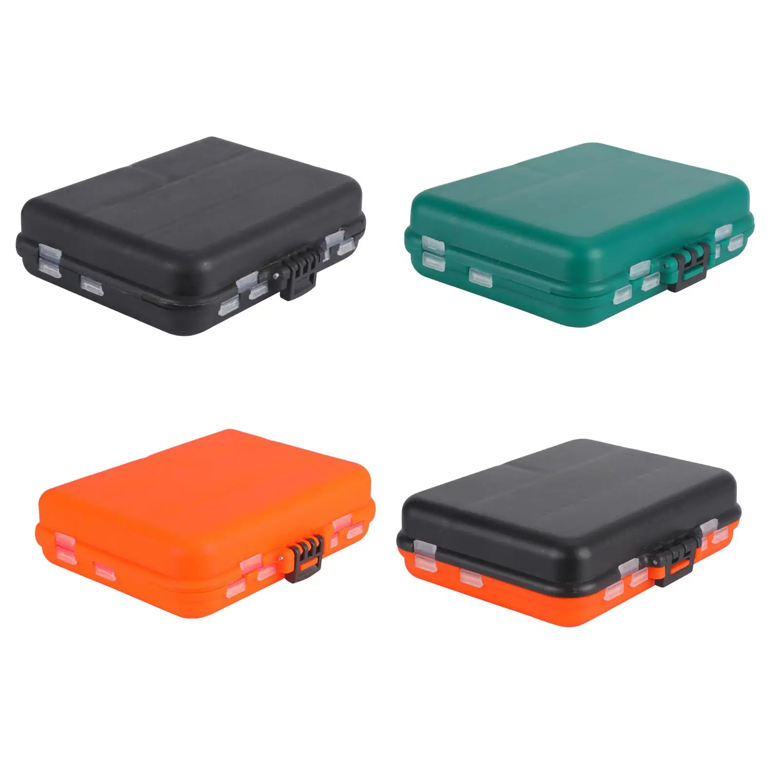 صندوق أدوات صيد السمك مزدوج الجوانب، فواصل قابلة للإزالة لصواني تخزين محمولة للمياه العذبة والمياه المالحة، صندوق منظم #2