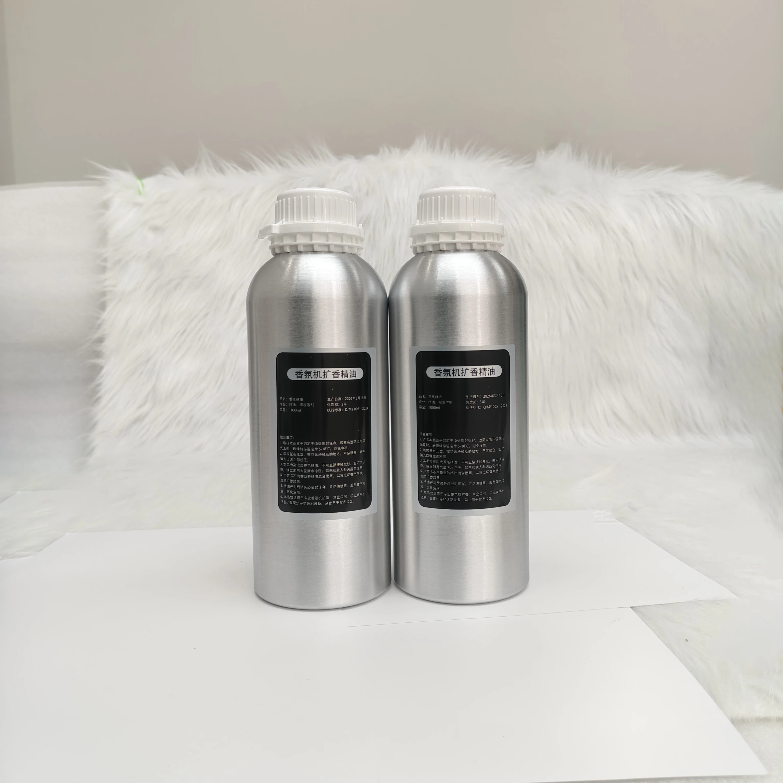 1000ml Luxury Hotel Scent Aroma Diffuser Oil, Essential Oil Refill for Ultrasonic Diffuser, Home Office Long Lasting Fragrance