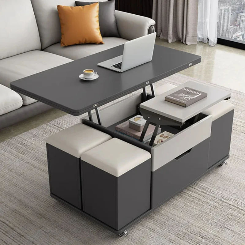 

Modern Simple Design Nordic Coffee Table Multifunction Lift Top Coffee Table Center Minimalist Mesa Auxiliar Home Furniture