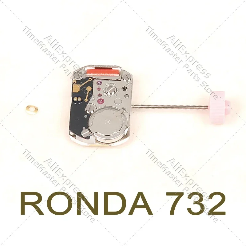Nowy oryginalny zegarek kwarcowy RONDA 732 1032 ruch 2 ręce do naprawy zegarków części ruchowe