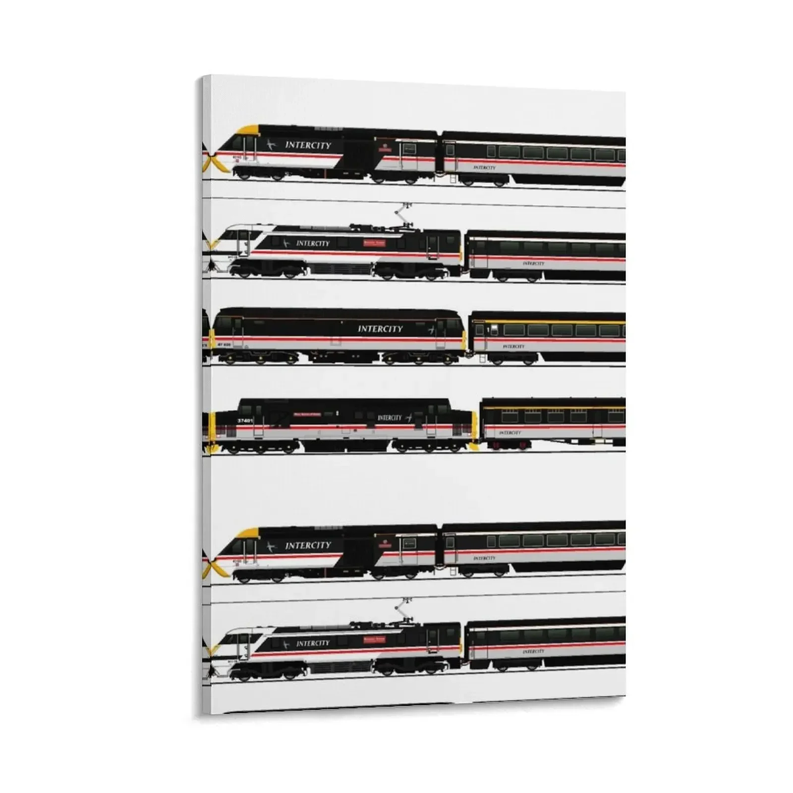 

BRITISH RAIL INTERCITY Canvas Painting modern home decoration room decorations aesthetic bedroom decoration