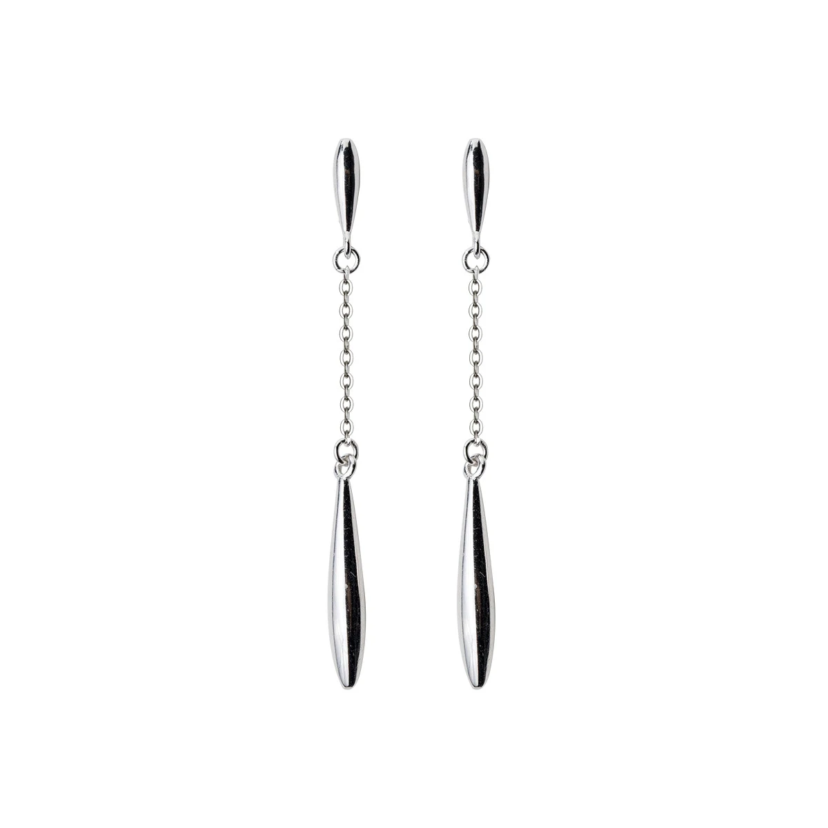 Modian High Quality 925 Sterling Silver Water Drop Earring for Women Simple Geometric Dangle Earrings Fine Jewelry Accessories