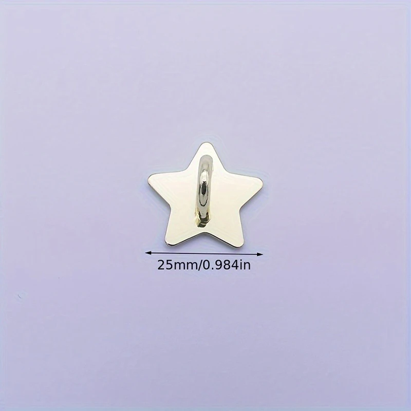 Рисунок 2 - Клейкий металлический держатель со звездами и луной