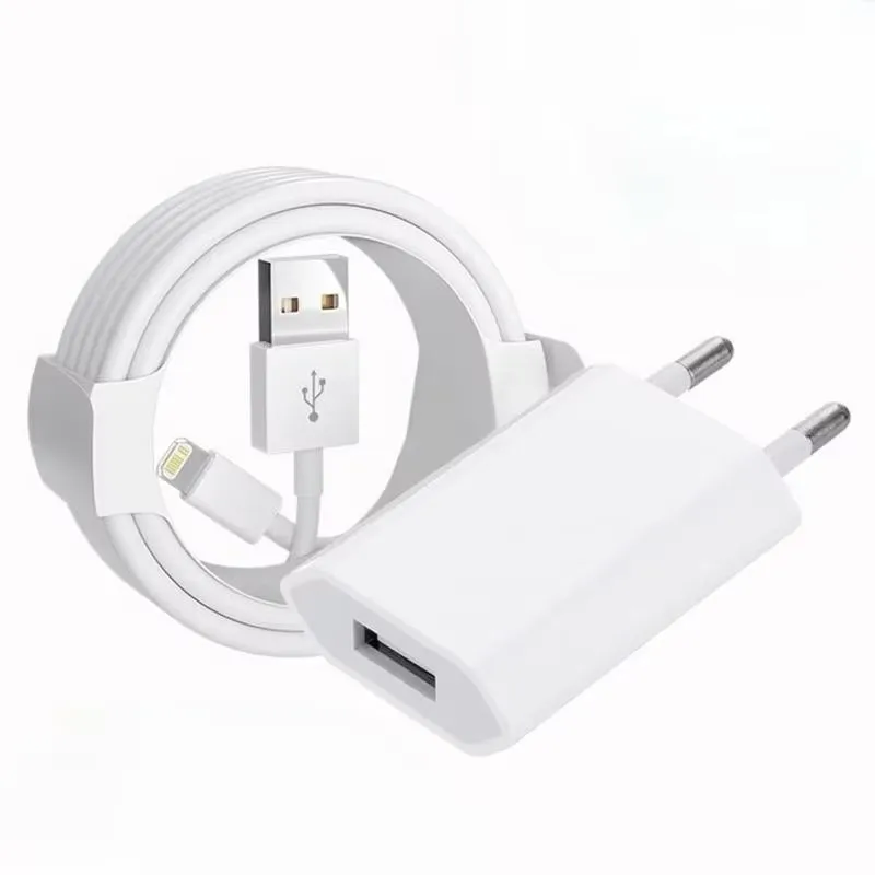 Carregador de parede usb original da ue, dados usb para iphone 15 14 13 12 11 pro mini 8 plus xs se