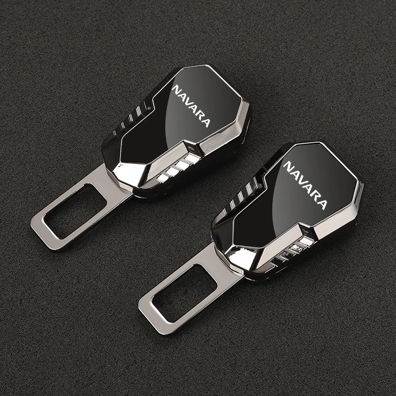 1pcs Automotive Metal Interior Products Seat Belt Extender Metal Carabiner Suitable For Nissan NAVARA