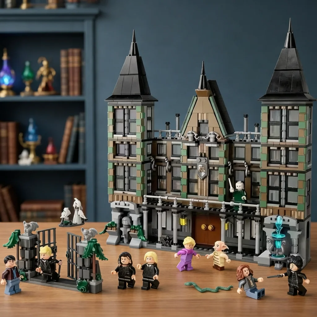 

76453 MOC Классический волшебный домик: конструктор, модель для сборки, подарки для детей на праздники и фестивали, коллекционные сувениры для гостей
