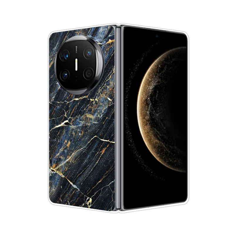 For HuaWei Mate X6 Case Marble Soft Hard PC Shell Back Cover For HuaWei Mate X3 X5 X6 X2 Full Coverage Phone Shell MateX6 Capa view 5