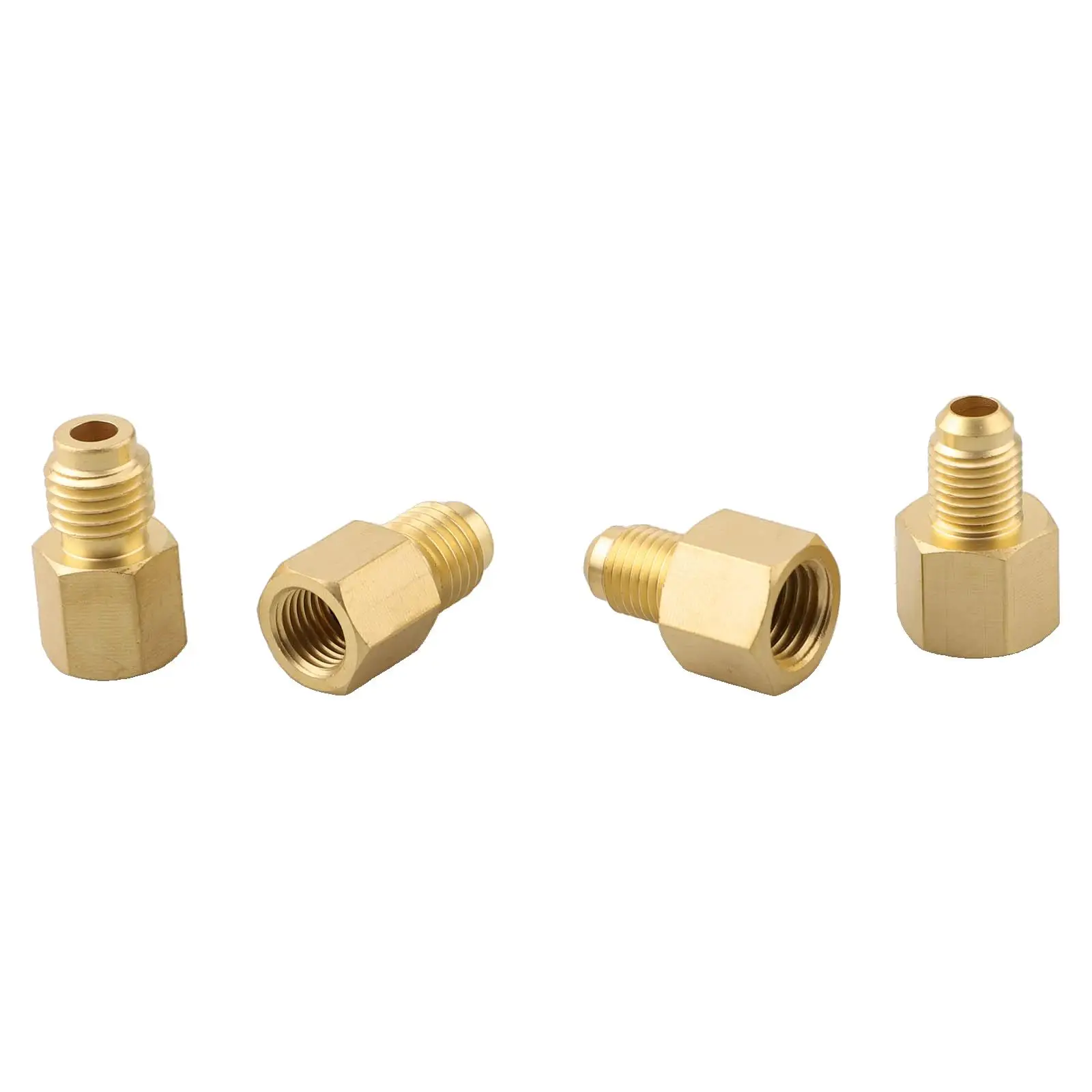 

Адаптерные фитинги охлаждающей системы, набор из 4 предметов из латунных разъемов для эффективного использования с вакуумными насосами и масляными выталкивателями