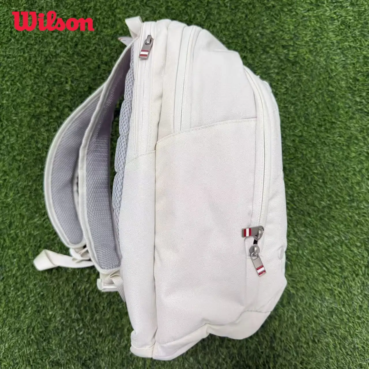 حقيبة التنس من سلسلة ويلسون تور الترفيه 2025New للرجال والنساء سعة كبيرة متعددة الوظائف على ظهره حقيبة رياضية احترافية