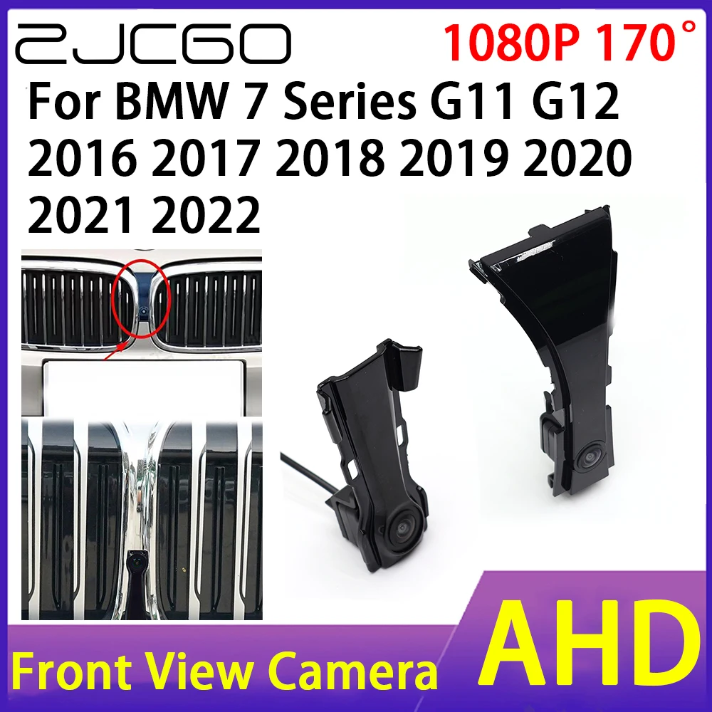 ZJCGO Car Front View Camera AHD 1080P Waterproof Night Vision CCD for Skoda Kodiaq NS7 2016 2017 2018 2019 2020 2021