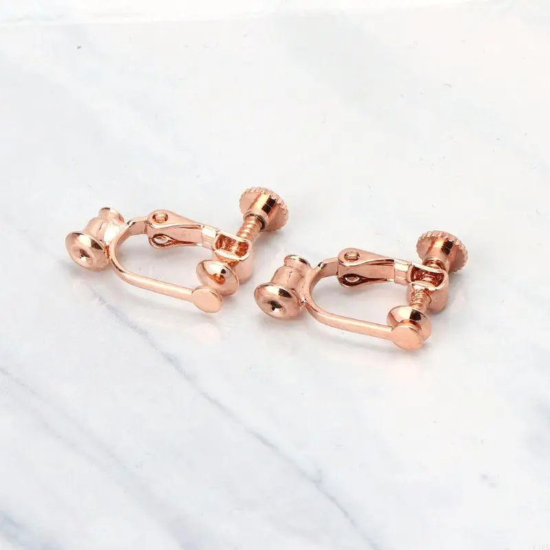 

C1FE 1 Pair Clip-on Earrings Converter DIY Jewelry Making Jewelry Findings