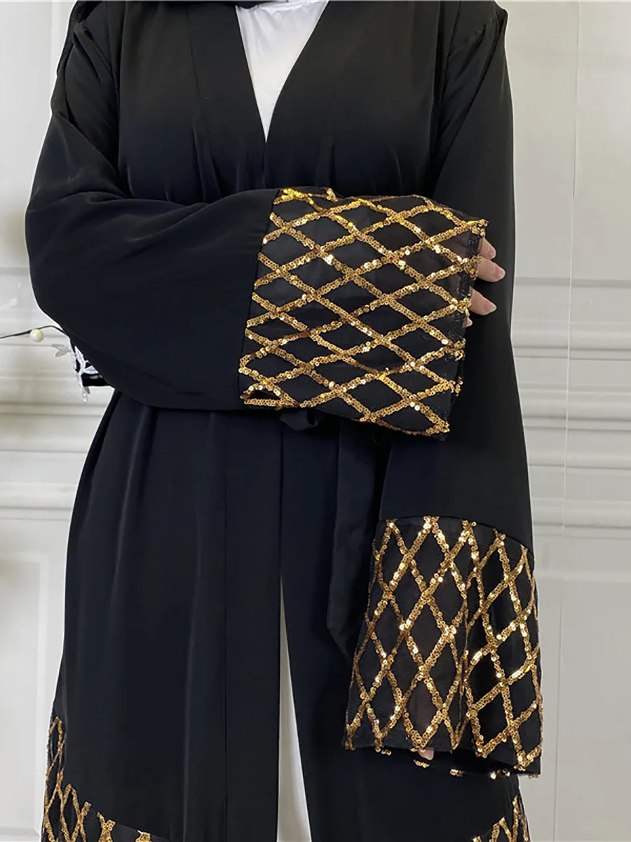 Modest Abaya Ramadan Dubai Robe Femme Musulmane Turkey Kaftan Islamic Clothing Muslim For Women Kimono Caftan Marocain Cardigan