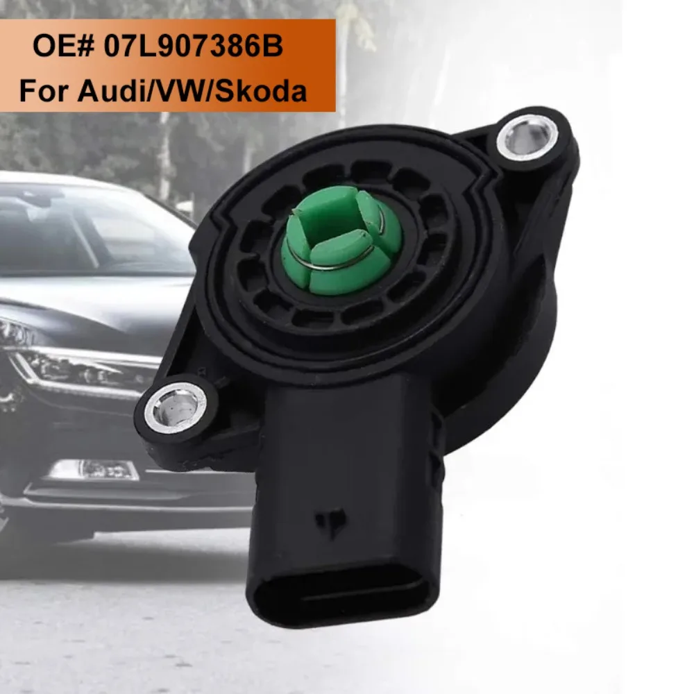 07L907386B Car Sensor Black Flap Position Engine Air Intake Sensor 3 Pins Manifold Runner Control Sensor for Audi/VW/Skoda