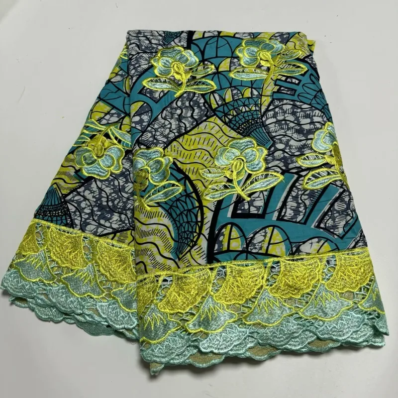 

LACE Swiss Voile African Cotton Lace Fabric 2025 High Quality 5 Yards Nigerian Cotton Lace for Sewing Women Party Dress