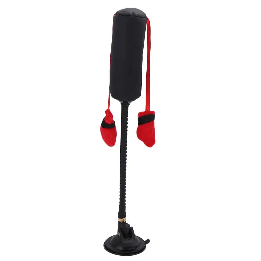 Suction Cup Cat Boxing Toy Self-standing Scratch Trainer Interactive Cat Toy Bite Resistant Scratch Resistant