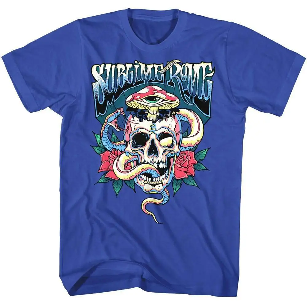 Sublime With Rome Snake Skull Men'S T Shirt