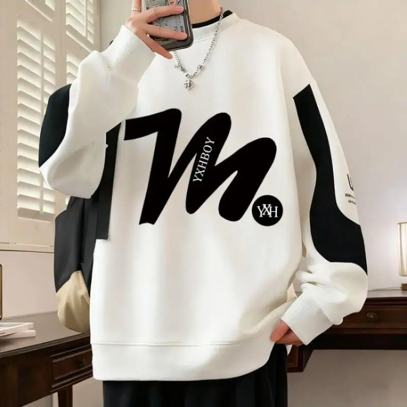 

Man Clothing Spring Autumn Clothes Plus Size Hoodie Casual Style T Shirts Men's Clothing Plus Size Clothes Fashion Trend Youth
