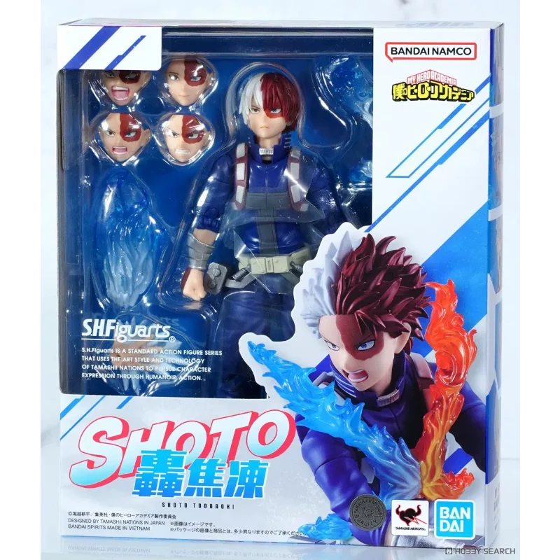 

В наличии: Коллекционная фигурка Bandai SHF My Hero Academia Тодороки с подвижными суставами