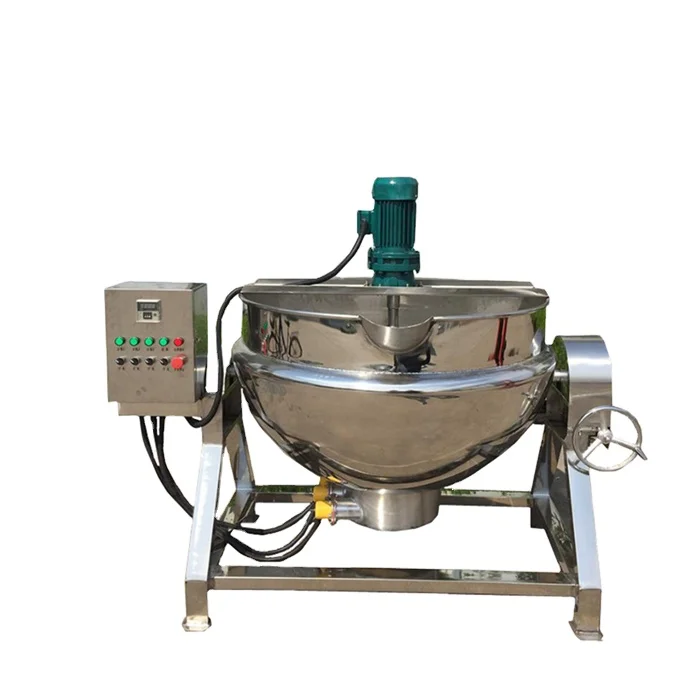 

Function stainless steel steam commercial jacketed kettle pot