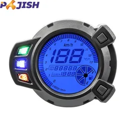 Motorcycle Modified Accessories Multi-Function LCD Meter Digital Instrumentation Odometer Tachometer Gauge Speedometer for BWS