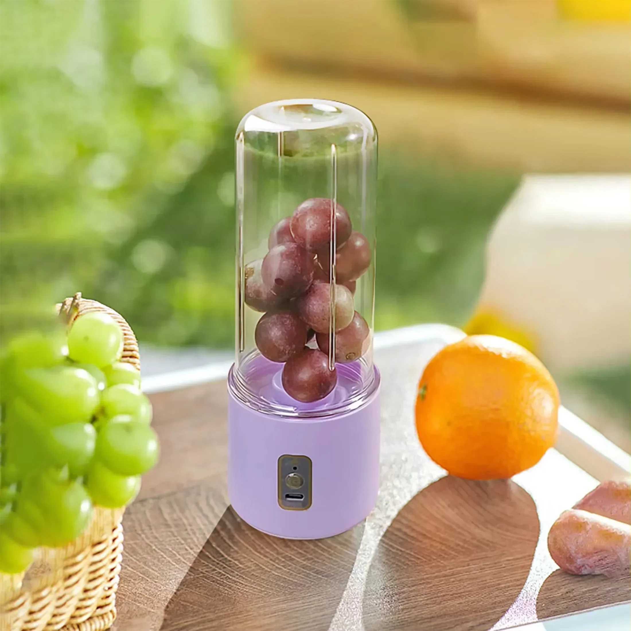 USB Rechargeable Baby Food Maker | Portable Blender for Fresh Puree, Juice & Baby Food | Multicolor Options