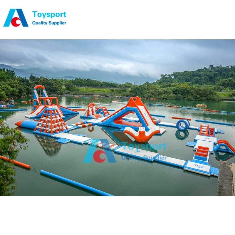 Inflatable Commercial Water Park, Water Floating Inflatable Park Prices