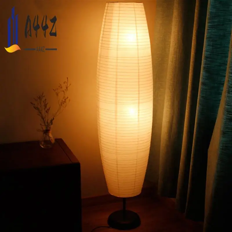 

A44Z-2X Rice Paper Floor Lamp Creative Tall Lamp Living Room Decor Special Paper Stand Lights Beside Lamp Only Lampshade