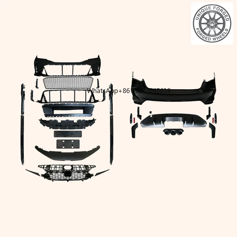 

Комплект обвеса переднего бампера в стиле Type R для седанов FE FL 2023-24, материал PP