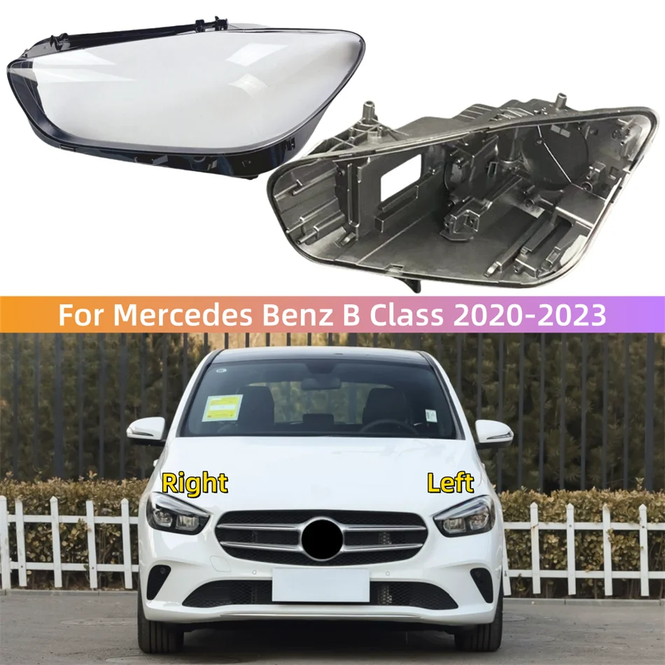 

Для Mercedes Benz B Class W247 2020 2021 2022 2023, автомобильные аксессуары, стеклянные фары, автомобильный держатель лампочки
