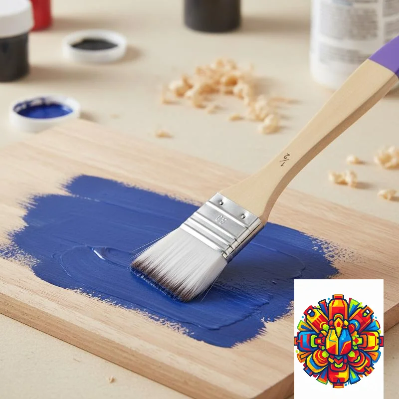 9Pcs Nylon Paint Brush Set Wood Handle Art Brush For Watercolor Acrylic Oil Painting Wall Drawing Student Beginner Art Supplies
