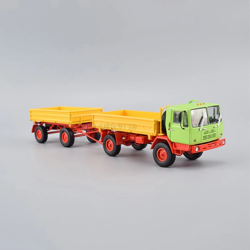 Modellino Camion Ribaltabile in Scala 1:43 in Lega Pressofusa Kaz-4540/GKB-8535, Giocattolo Classico Nostalgico, Regalo per Adulti, Souvenir da Esposizione 103762
