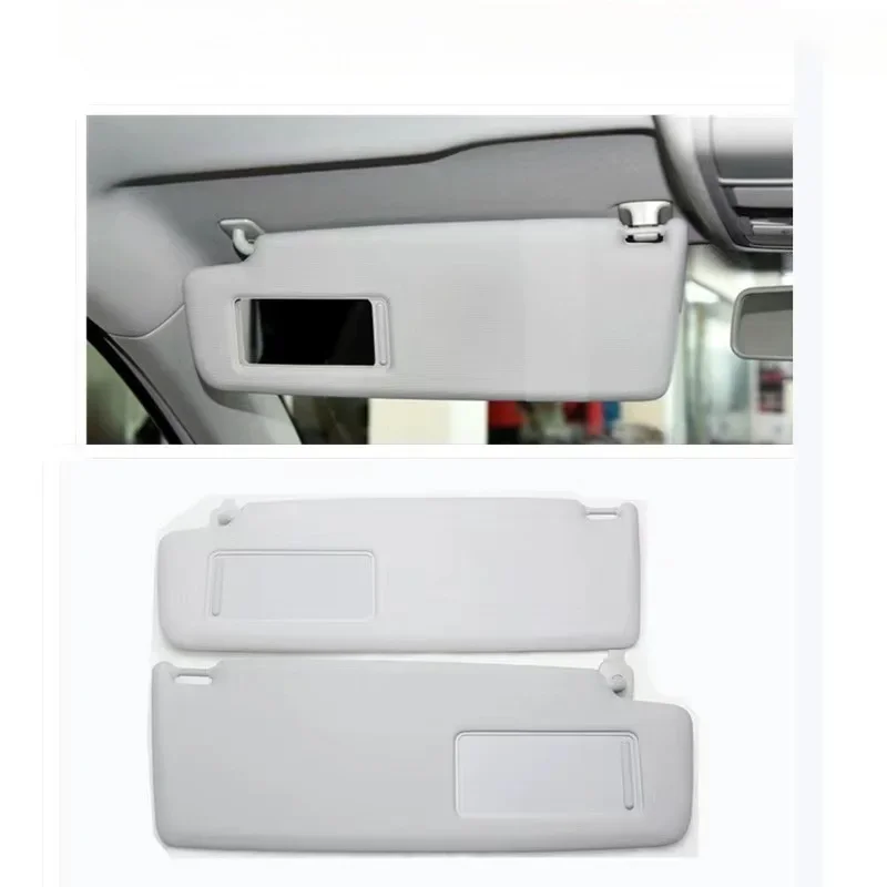 

1/2PCS New Interior Grey Sun Visor Panel with Illuminated Mirror Cover for VW Tiguan 1 5N R Line 2010-2016 5N0857551 5N0857552