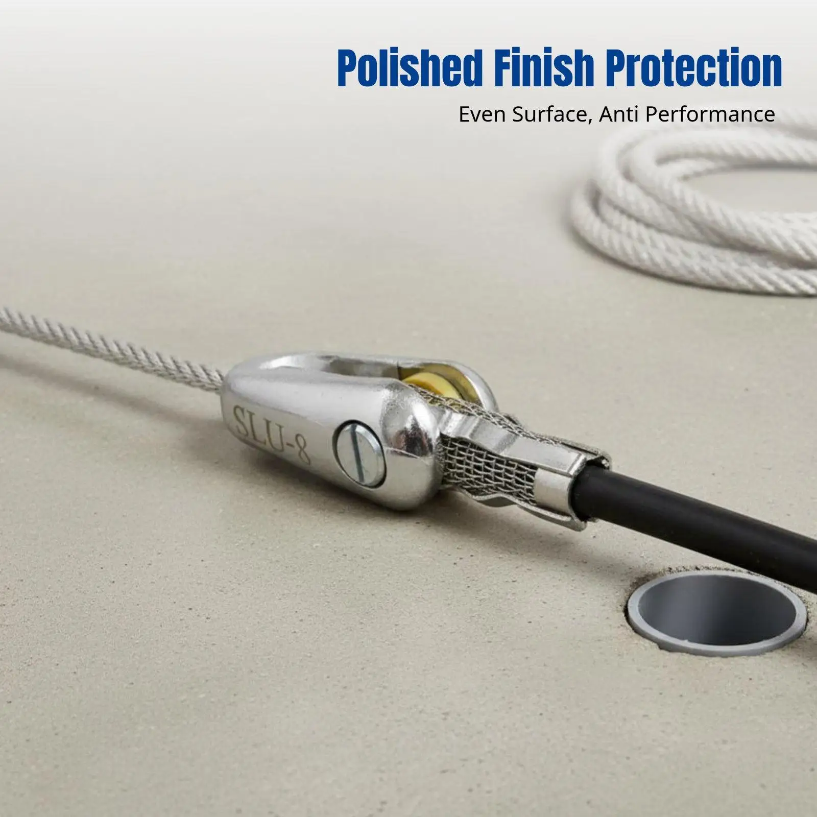 Cable Pulling Swivel Anti-Twist Rotary Connector Durable for Construction Sites