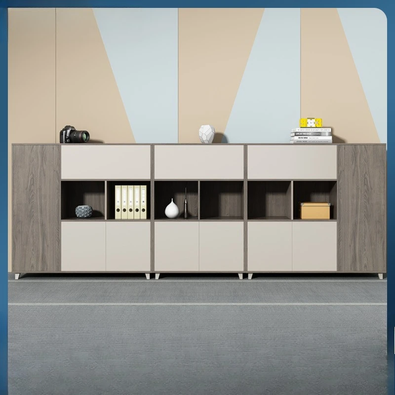 Office Locker Printer Side Cabinet Against The Wall Tea Cabinet