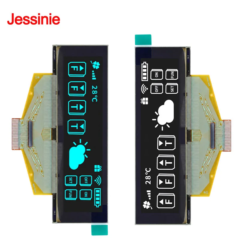 3.12 inch OLED Display 3.12'' LCD SSD1322 Driver 256*64 SPI Serial Interface White Blue Yellow Green 30Pin Bare Screen Module