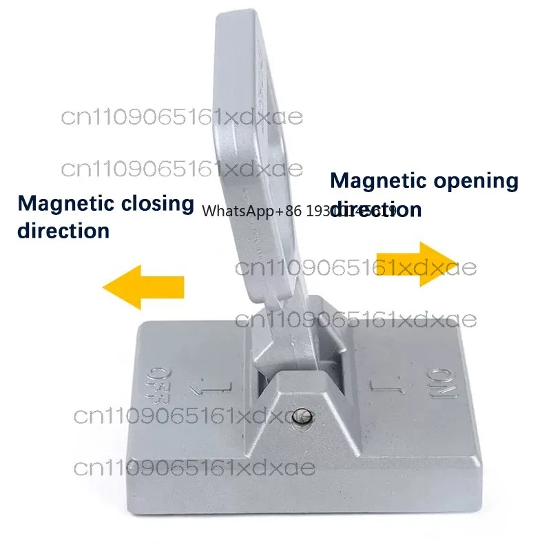 

【From China】Portable Magnet Permanent Magnet Suction Cup 50KG Strong Magnetic Steel Plate Iron Absorber Convenient Permanent Mag