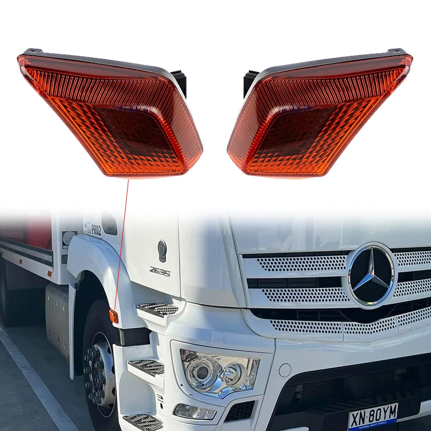 24V Side Marker Lamp LED Corner Lights for benz ACTROS MP4 MP5 truck side lamp 9608201121 9608201021