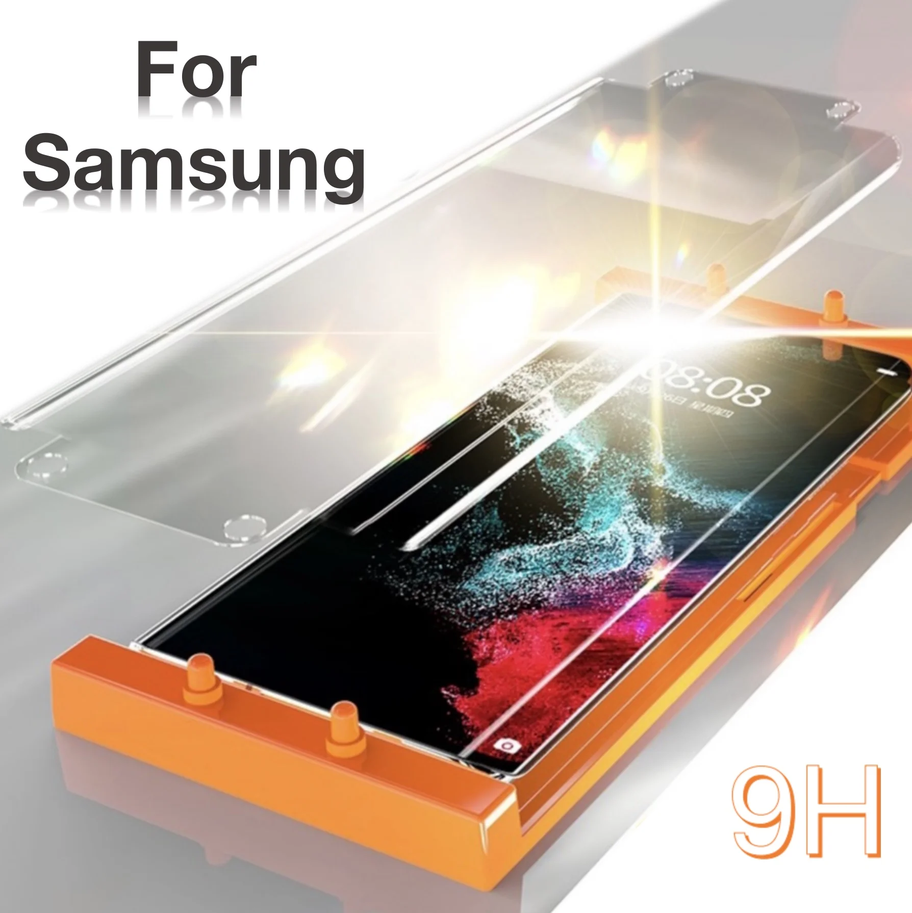 

for Samsung S23 S22 S21 S20 S10 S9 Ultra Plus Screen Protector Glass Gadgets Accessories Protections Protective Sag