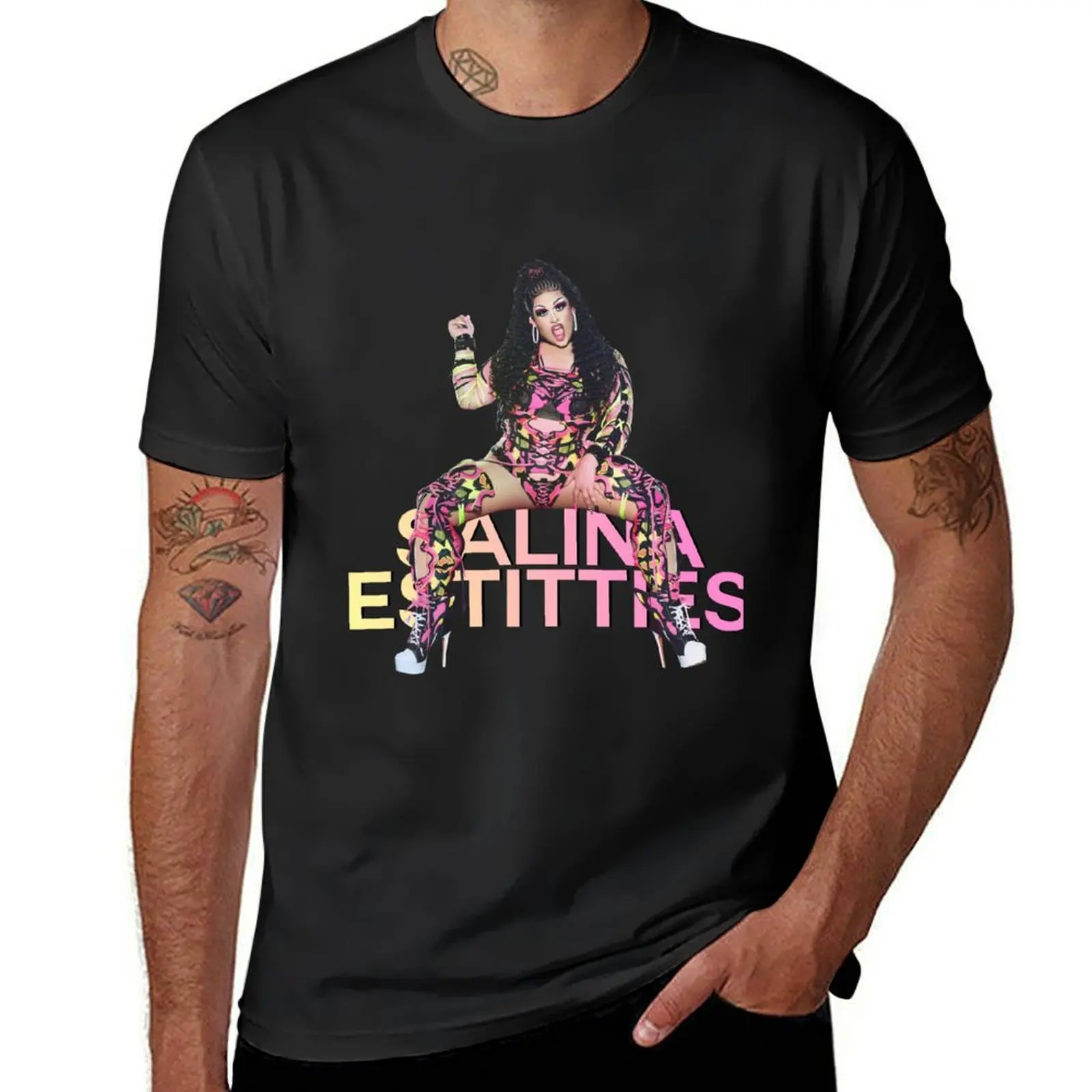

SALINA T-Shirt baggy shirts essential t shirt Funny t-shirt anime funny t shirts for men