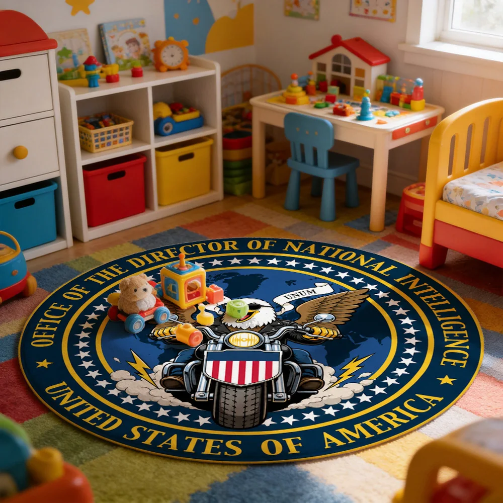 Official Seal of the Director of National Intelligence USA Logo Area Rug Mat Entrance Floor Decor Gift