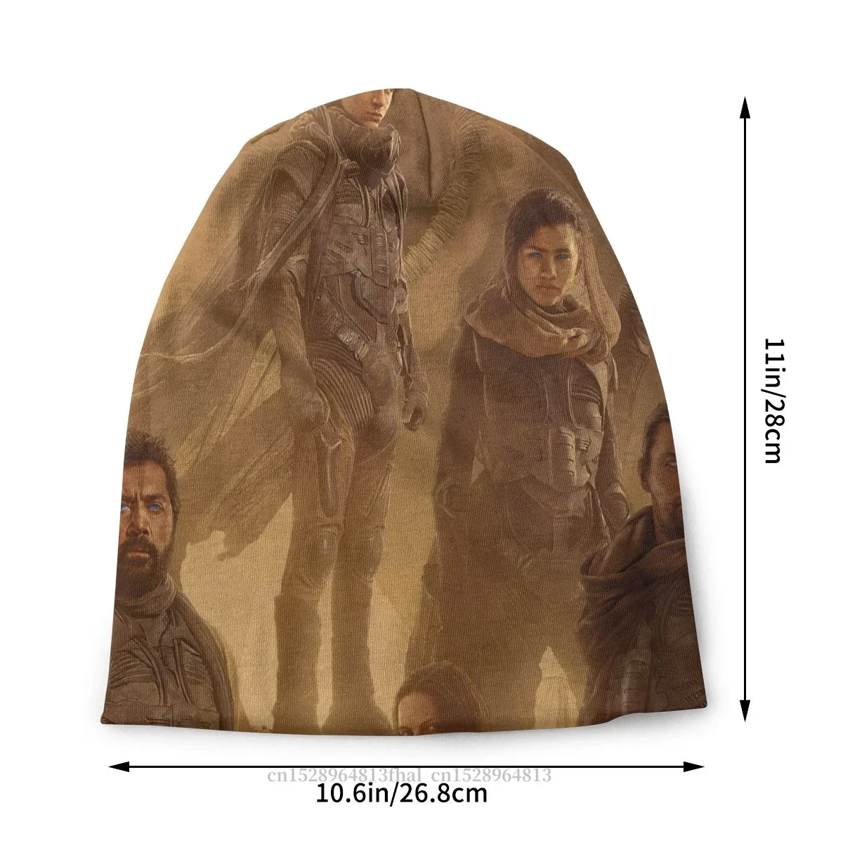 Characters Bonnet Homme Spring Thin Hat Paul Etridi Science Fiction Movie Skullies Beanies Caps For Men Women Creative Hats image 2