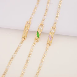 Simple Stylish St. Jude Gold Plated Women's Thin Bracelet Religious Jewelry