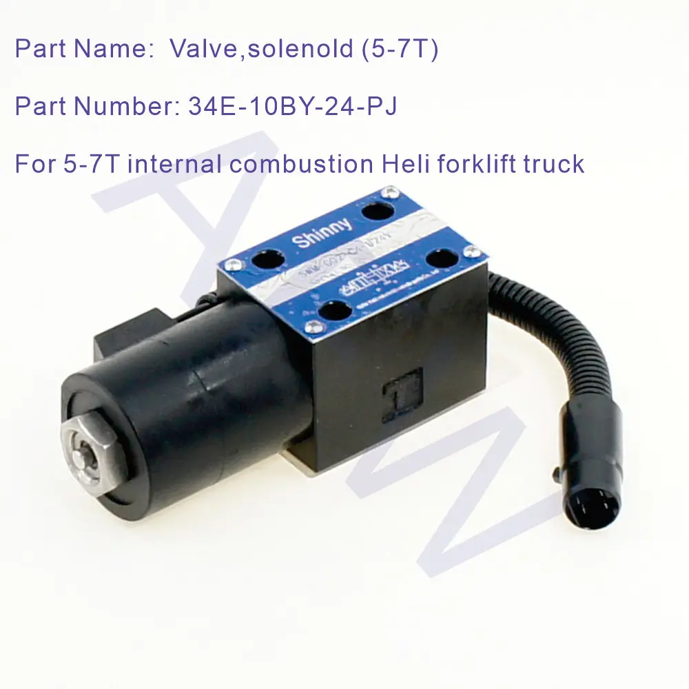 34E-10BY-24-PJ,solenold Valve,For 5-7T internal combustion Heli forklift truck