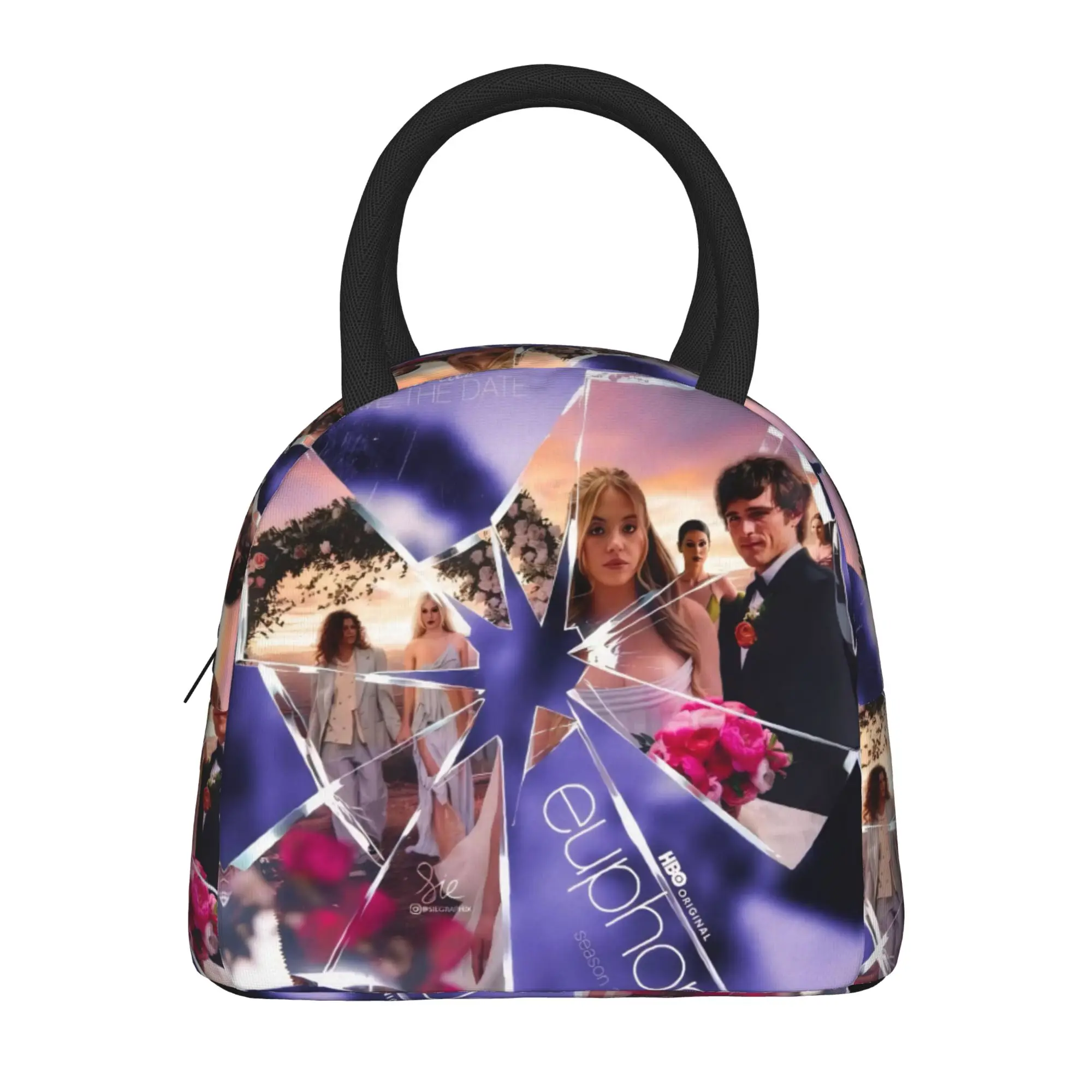 Euphorias Season 3 – sacs à déjeuner isothermes pour hommes et femmes, boîte de rangement pour aliments, boîtes à déjeuner isothermes portables pour pique-nique