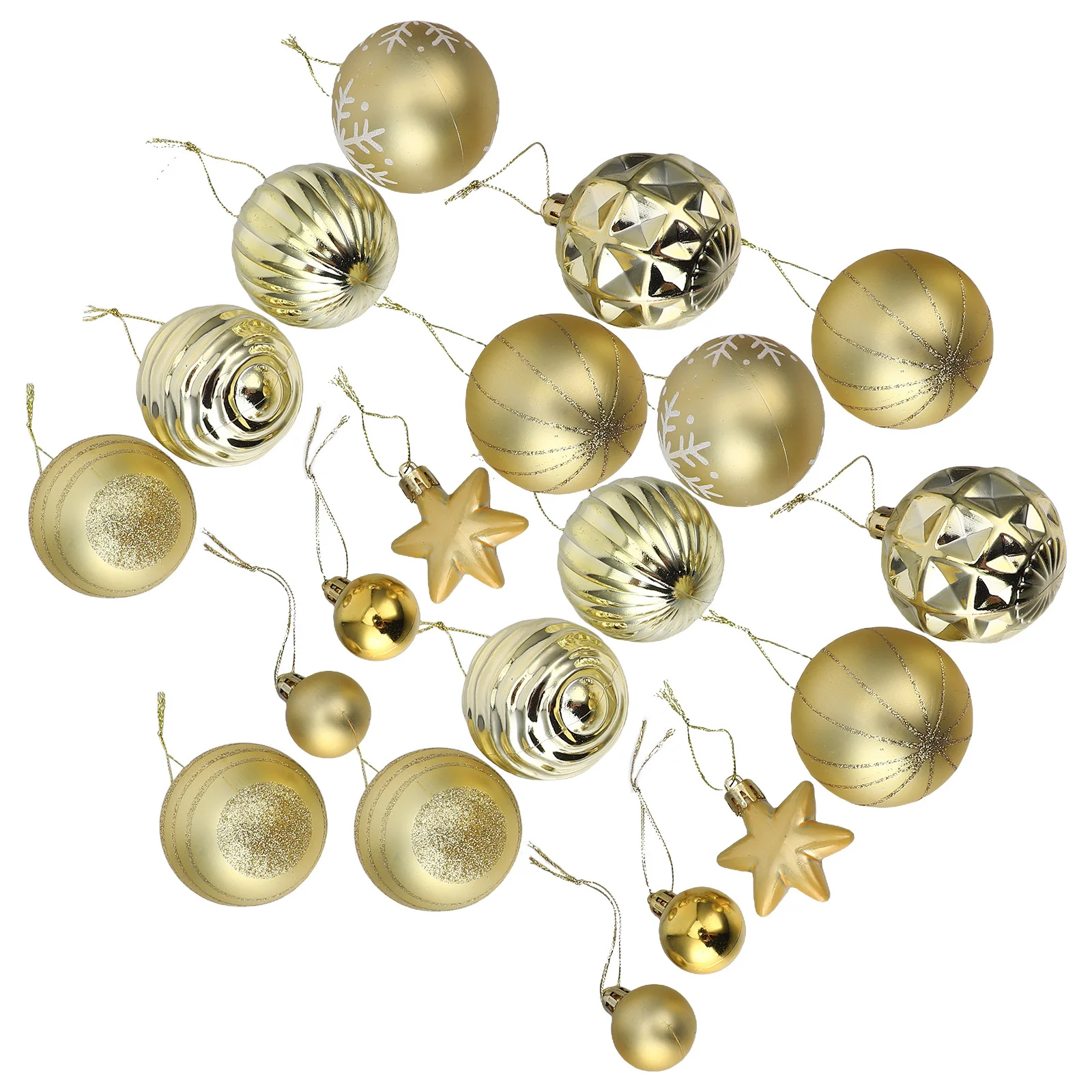 

42Pcs Xmas Tree Ball Ornaments Hanging Christmas Pendants Colorful Holiday Party Decorations Christmas Tree Decorations