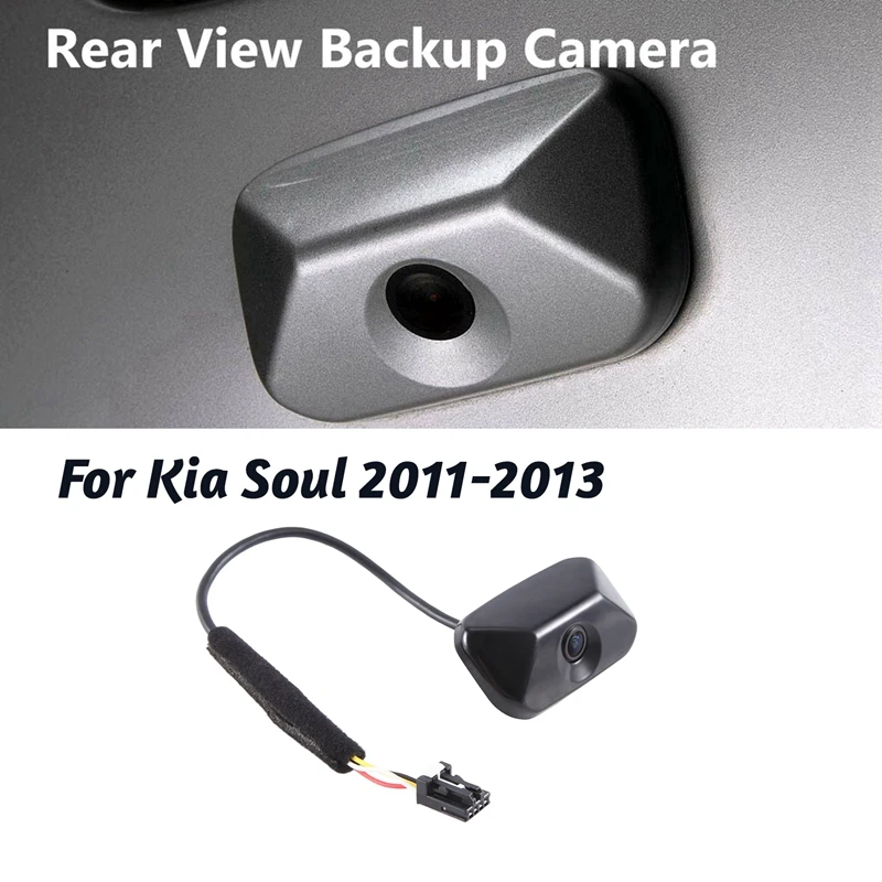車のバックアップリアビューカメラの交換、リアアシストリバースカメラforKia Soul 2011-2013、957602k100、95760-2k1011、95760-2k222