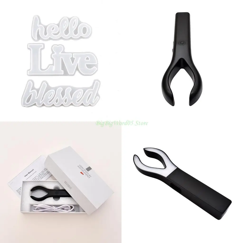 

24TE Handhold Vein for Illuminator Locator for Nurse Clinics Homes Use Useful Vein Detector for Various Skin People of All