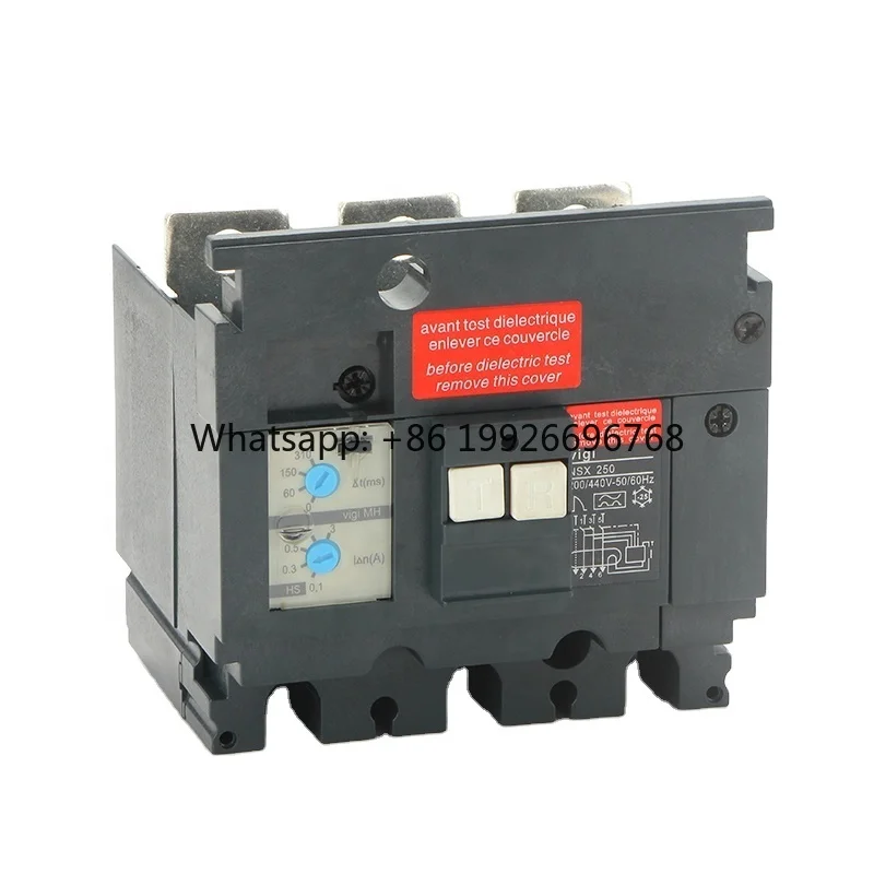 

Smart NS 3 Pole 630A Leakage Protection VIGI Breaker SSPD 50kA Breaking Capacity 690V Rated Voltage Earth Leakage Circuit