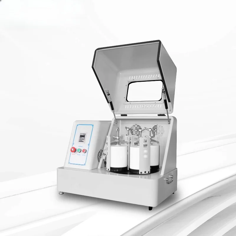 Laboratory Planetary Ball Mill 0.1μm Nano Powder Grinding Machine For Lithium Battery Mineral Ceramic